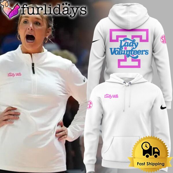 Limited Edition Coach Kim Caldwell Lady Vols Basketball White Hoodie