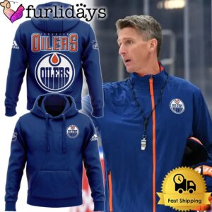 Limited Edition Edmonton Oilers Team Navy Hoodie