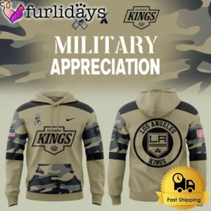 Limited Edition Los Angeles Kings Military Appreciation Hoodie