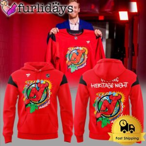 Limited Edition New Jersey Devils Hispanic Heritage Night Hoodie