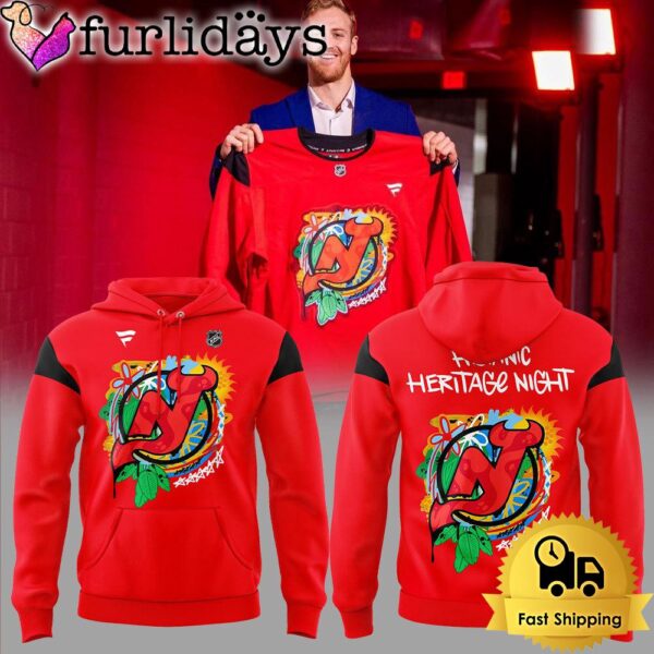 Limited Edition New Jersey Devils Hispanic Heritage Night Hoodie