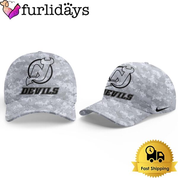 Limited Edition New Jersey Devils Military Appreciation Night Baseball Cap