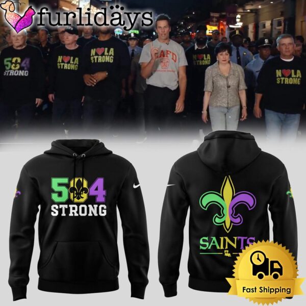 Limited Edition New Orleans Saints 504 Strong Hoodie