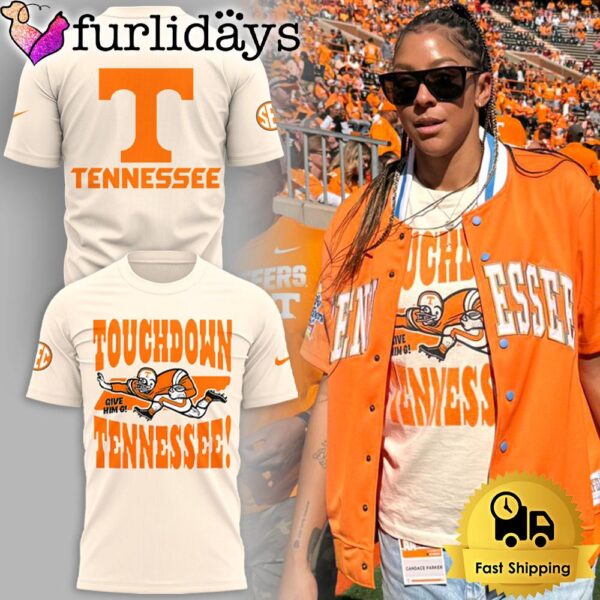 Limited Edition Touchdown Tennessee Volunteers Football T Shirt