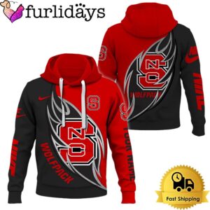 NCAA NC State Wolfpack Basketball Logo Team Limited Custom Name Hoodie