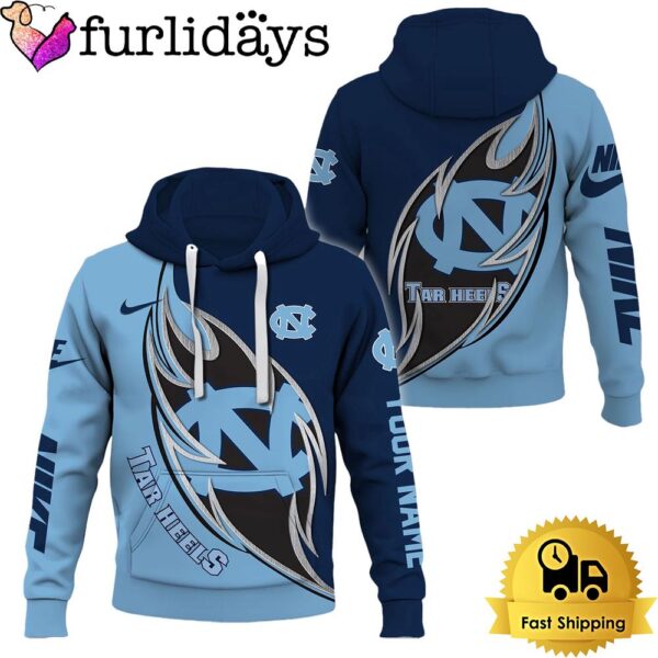 NCAA North Carolina Tar Heels Basketball Logo Team Limited Custom Name Hoodie