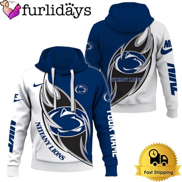 NCAA Penn State Nittany Lions Basketball Logo Team Limited Custom Name Hoodie