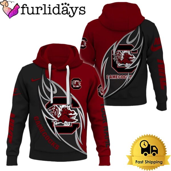 NCAA South Carolina Gamecocks Basketball Logo Team Limited Custom Name Hoodie