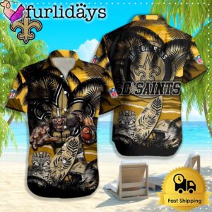 New Orleans Saints Hawaiian Shirt, NFL…