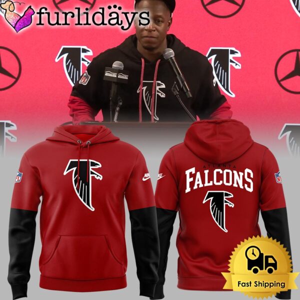 NFL Atlanta Falcons Limited Edition Throwback Red Hoodie