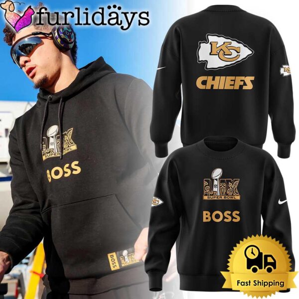 NFL Kansas City Chiefs LIX Super Powl Boss Limited Edition Sweatshirt