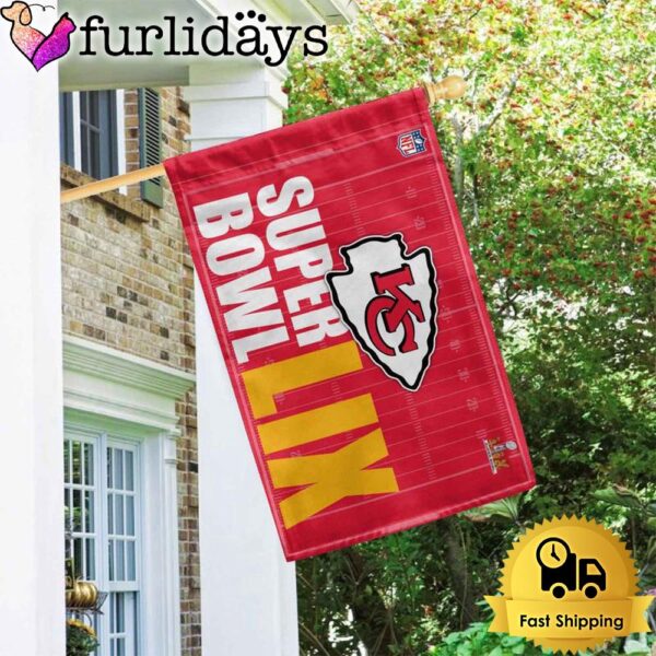 NFL Kansas City Chiefs Super Bowl LIX Flag