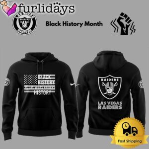 NFL Las Vegas Raiders Celebrate Black…