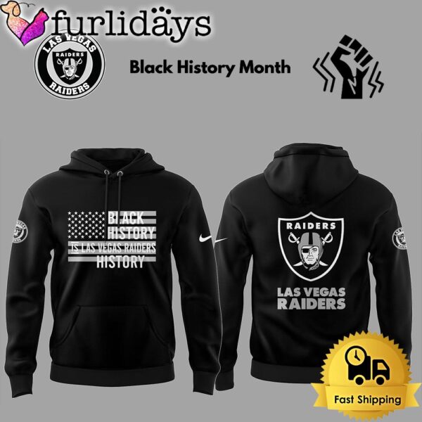 NFL Las Vegas Raiders Celebrate Black History Month 2025 Hoodie