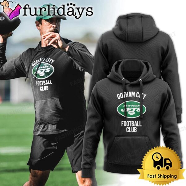 NFL New York Jets Aaron Rodgers Gotham City Football Club Hoodie