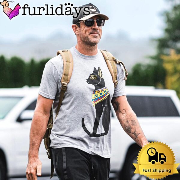 NFL New York Jets Aaron Rodgers With The Egyptian Cat Limited T-Shirt