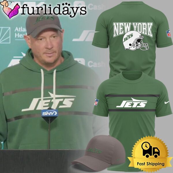 NFL New York Jets Gang Green Limited Coach Robert Saleh T Shirt