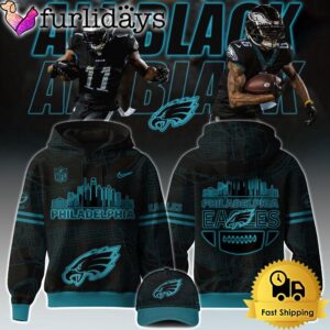 NFL Philadelphia Eagles Football All Black…