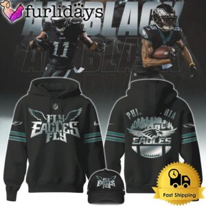 NFL Philadelphia Eagles Football All Black…