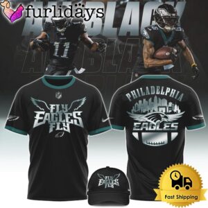 NFL Philadelphia Eagles Football All Black…