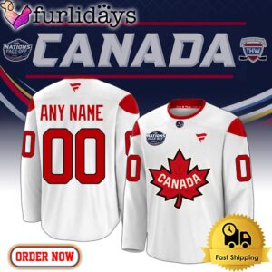 NHL 4 Nations Canada Premium Second…