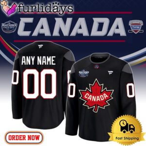 NHL 4 Nations Canada Premium Third…