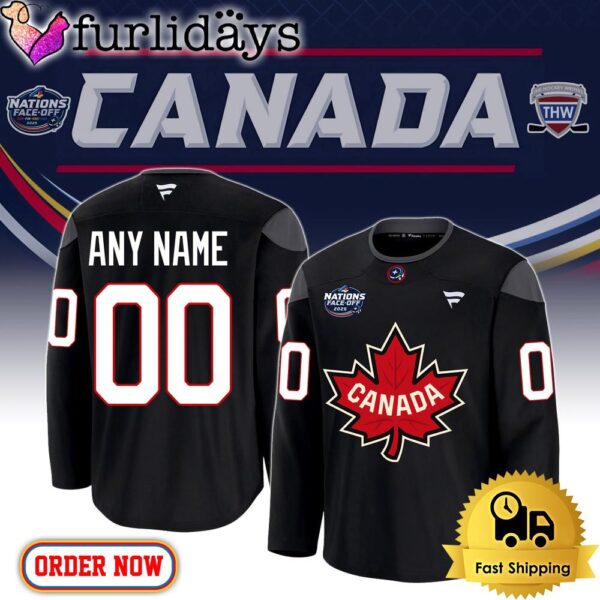 NHL 4 Nations Canada Premium Third Hockey Jersey