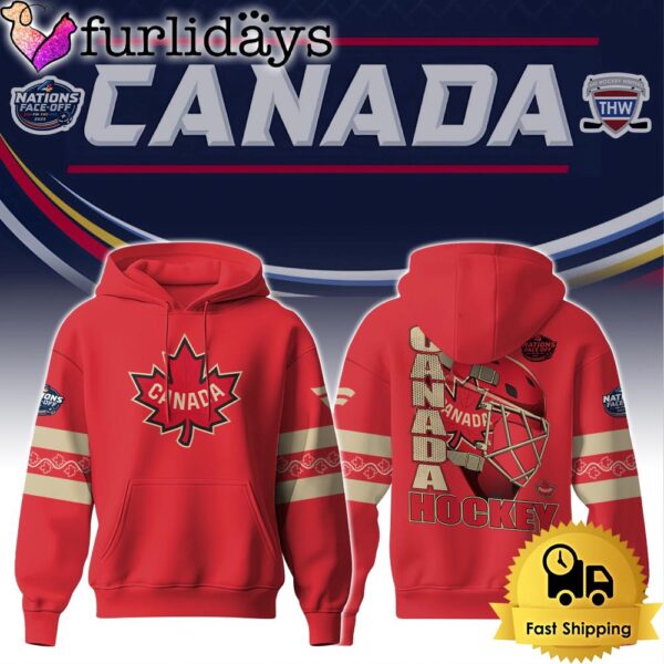 NHL 4 Nations Faceoff Canada New Hoodie