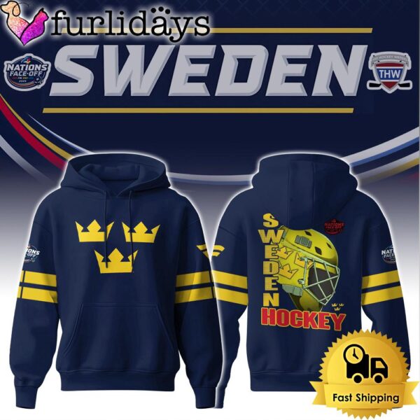 NHL 4 Nations Faceoff Sweden New Hoodie