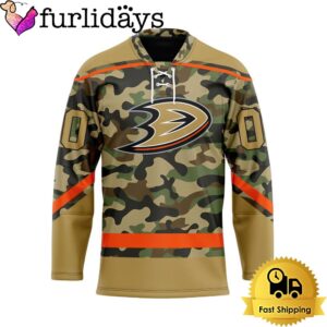 NHL Anaheim Ducks Special Camo Design…