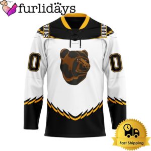 NHL Boston Bruins Reverse Retro Custom…