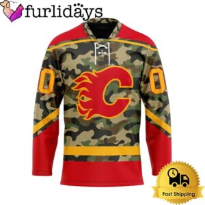 NHL Calgary Flames Special Camo Design…