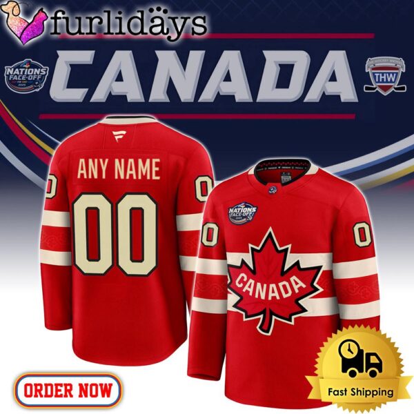 NHL Canada 4 Nations Face-Off 2025 Hockey Jersey