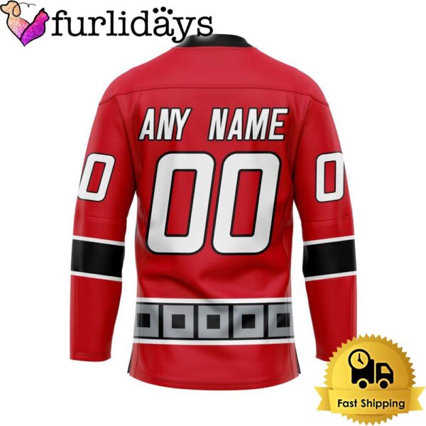 NHL Carolina Hurricanes Reverse Retro Custom Name Hockey Jersey