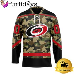 NHL Carolina Hurricanes Special Camo Design…