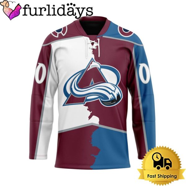 NHL Colorado Avalanche Home Mix Away Hockey Jersey, NHL Team Jerseys