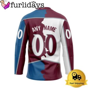 NHL Colorado Avalanche Home Mix Away Hockey Jersey, NHL Team Jerseys