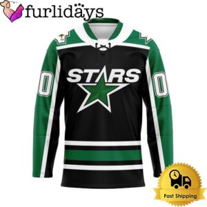 NHL Dallas Stars Reverse Retro Custom…