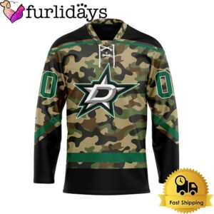 NHL Dallas Stars Special Camo Design…