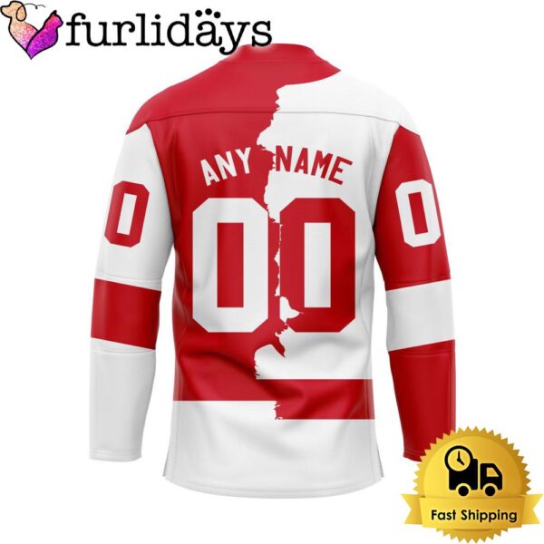 NHL Detroit Red Wings Home Mix Away Hockey Jersey, NHL Team Jerseys