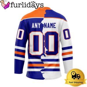 NHL Edmonton Oilers Home Mix Away Hockey Jersey, NHL Team Jerseys