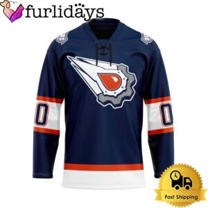 NHL Edmonton Oilers Reverse Retro Custom…