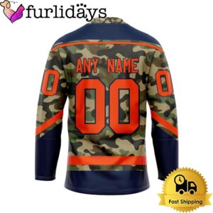 NHL Edmonton Oilers Special Camo Design Custom Name Hockey Jersey, Edmonton Oilers Jersey