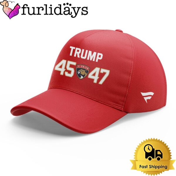 NHL Florida Panthers Hockey 2025 Limited Trump 45-47 Baseball Cap