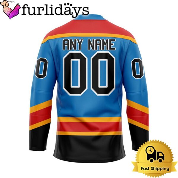 NHL Florida Panthers Reverse Retro Custom Name Hockey Jersey