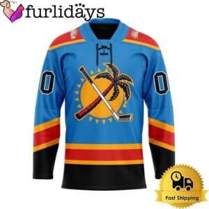 NHL Florida Panthers Reverse Retro Custom…