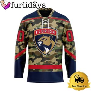 NHL Florida Panthers Special Camo Design…