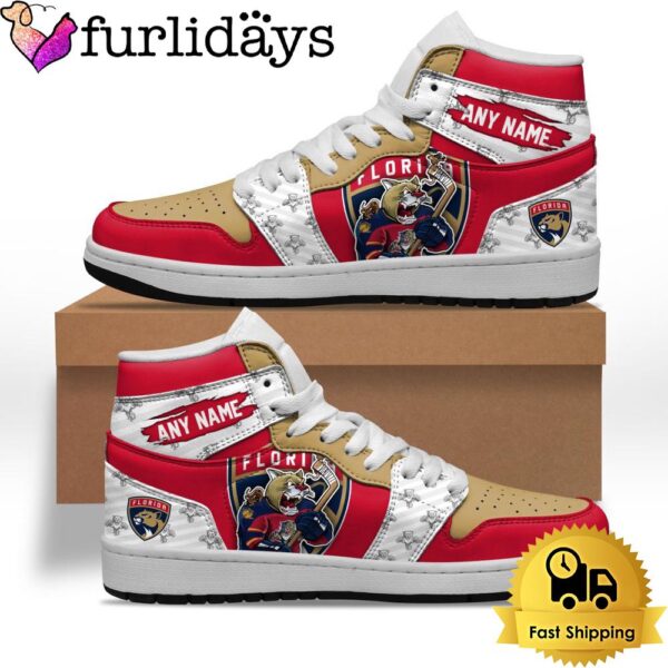 NHL Florida Panthers Special Team Mascot Custom Air Jordan 1 Shoes , Mens Sneakers