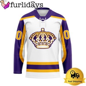 NHL Los Angeles Kings Reverse Retro Custom Name Hockey Jersey