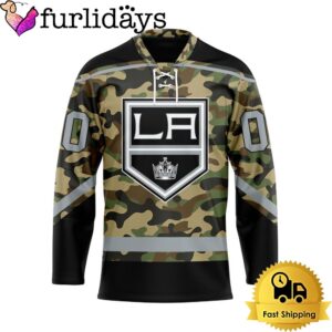 NHL Los Angeles Kings Special Camo Design Custom Name Hockey Jersey, Los Angeles Kings Jersey